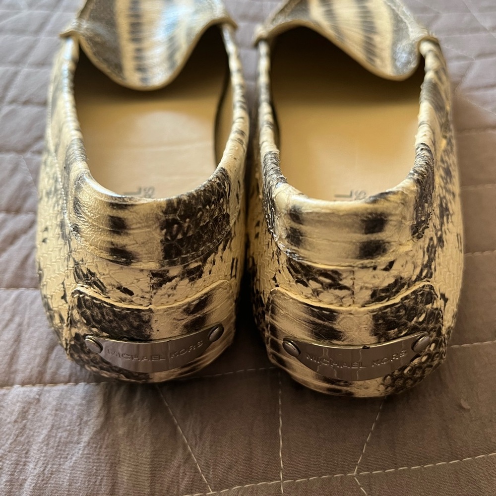 Michael Kors Snake Print Flats - Picture 2 of 4